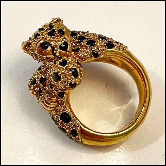 kate spade Jewelry - NWOT Kate Spade Bold Gold Cheetah Ring